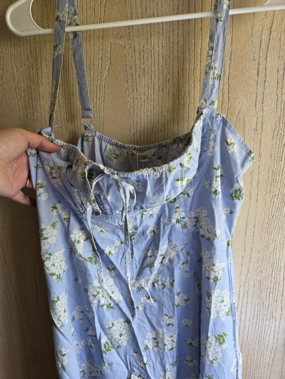 Sim & Sam Blue Floral Pocket Maxi Dress - Picture 3 of 7